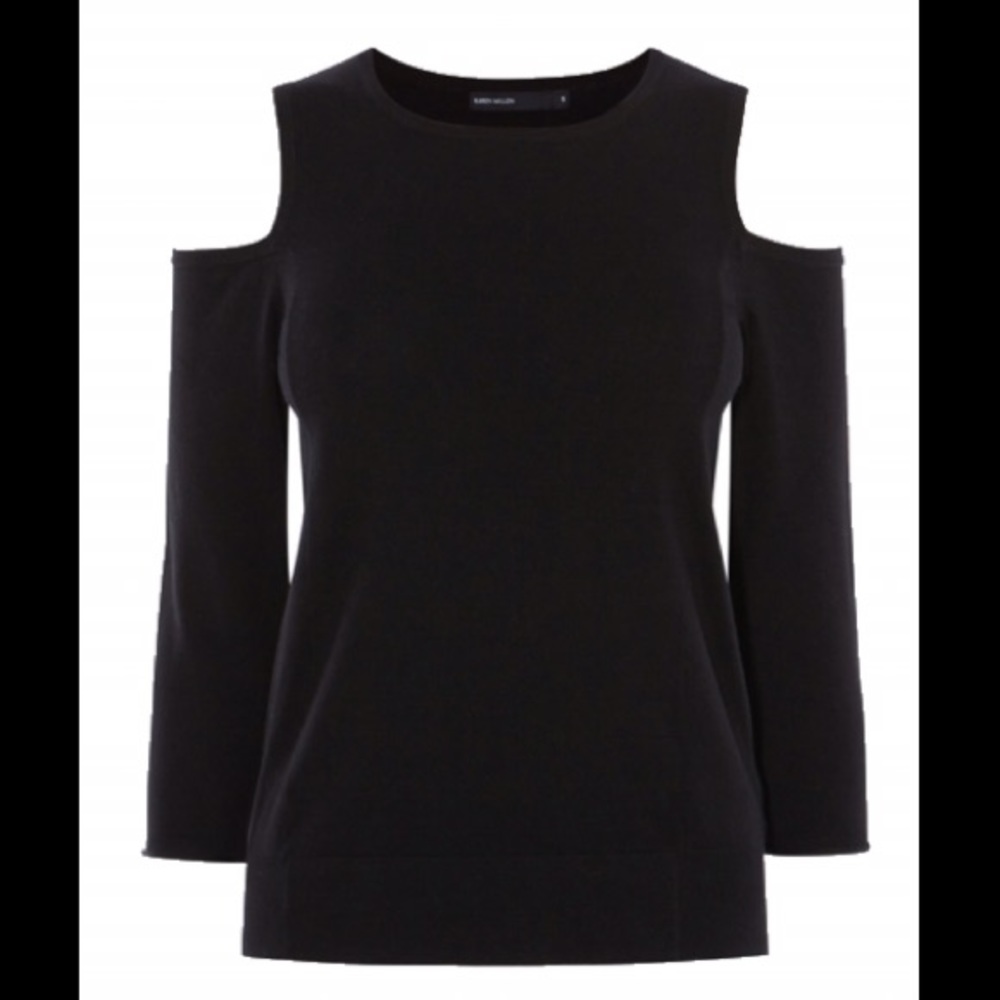 Karen Millen cold shoulder 3/4 sleeve